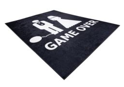 RugsX Bambino Rug in Black - Size: 160 cm x 220 cm - thumbnail 4