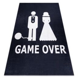 RugsX Bambino Rug in Black - Size: 160 cm x 220 cm - thumbnail 1