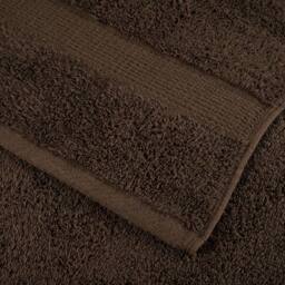 Berkfield Home Premium Towels SOLUND 2pcs Brown 100x200cm 600gsm - thumbnail 6