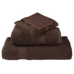 Berkfield Home Premium Towels SOLUND 2pcs Brown 100x200cm 600gsm - thumbnail 4