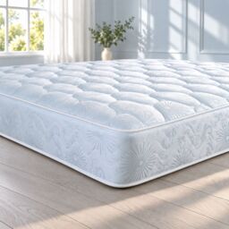 Bedmaster Venice Coil Spring Mattress in Light Blue - Size: Super King - thumbnail 4