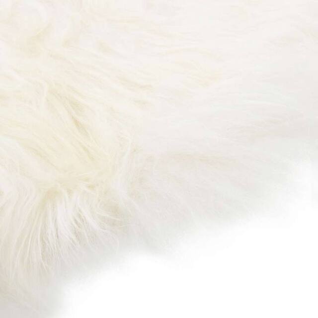 Berkfield Home Icelandic Sheepskin Chair Cover Cream 70x110 cm - image 1