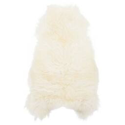 Berkfield Home Icelandic Sheepskin Chair Cover Cream 70x110 cm - thumbnail 7