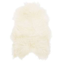 Berkfield Home Icelandic Sheepskin Chair Cover Cream 70x110 cm - thumbnail 9