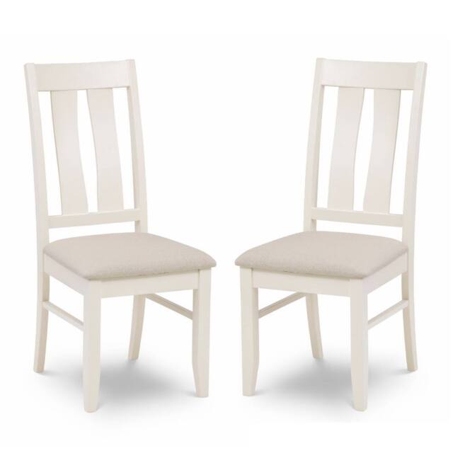 Cheshire Fairford Premium Dining Chairs - Set of 2 in Ivory - image 1