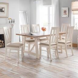 Cheshire Fairford Premium Dining Chairs - Set of 2 in Ivory - thumbnail 6