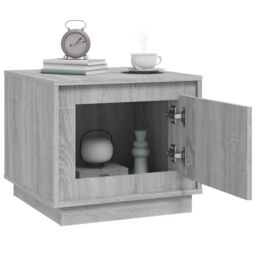 Berkfield Home Coffee Table Grey Sonoma 51x50x44 cm Engineered Wood - Size: 51 x 50 x 44 cm - thumbnail 4