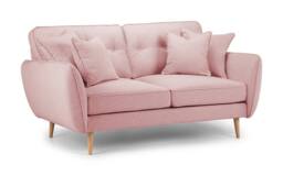 The Great Sofa Company Ailis Medium Sofa Faro Soft Pink in Dusty Pink - thumbnail 2