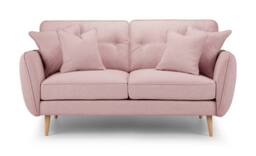 The Great Sofa Company Ailis Medium Sofa Faro Soft Pink in Dusty Pink - thumbnail 3