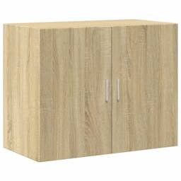 Berkfield Home Highboard Sonoma Oak 80x42.5x249 cm Engineered Wood in Brown - thumbnail 6