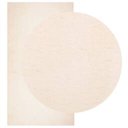 Berkfield Home Rug HUARTE Short Pile Soft & Washable Beige 80x150 cm - Size: Medium - thumbnail 1