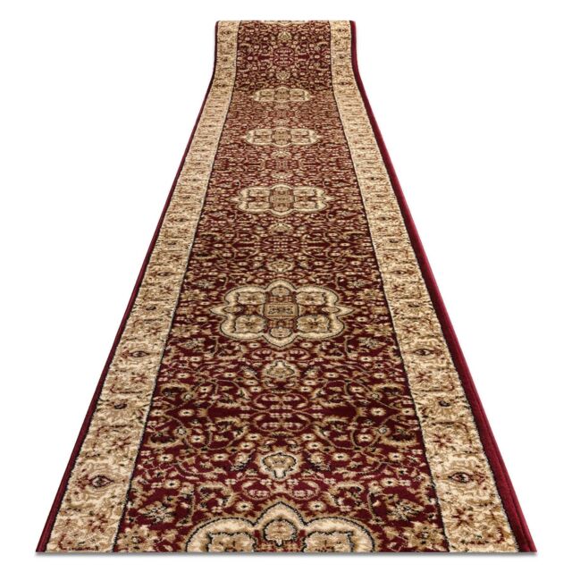RugsX Heat-Set Royal Runner in Red - Size: 80 cm x 310 cm - image 1