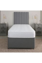 Starlight Beds Soft Memory Foam Spring Micro Quilted Mattress in White - Size: EU King - thumbnail 8