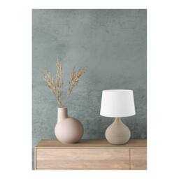 Netlighting Martin Modern Table Lamp with Round Tapered Shade Cappucino UK Stock in Beige - thumbnail 4