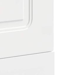 Berkfield Home Decorative Dishwasher Panel¬†Kalmar¬†High Gloss White¬†45x1.5x67 in White - thumbnail 7