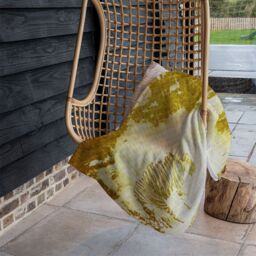 Benjamin Tate Design Golden Tiger Search Blanket in Natural - Size: 120 cm x 150 cm - thumbnail 4