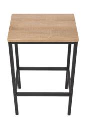Living and Home Bar Table and Stool Set in Light Brown - thumbnail 7