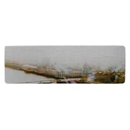 Benjamin Tate Design Big Ben In The Mist Runner Rug in Natural - Size: 67 cm x 230 cm - thumbnail 1