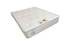 "Knight Sleep SKY Plush Bed Set With Mattress, 2 Drawers Same Side & 24""Headboard in Mustard - Size: King" - thumbnail 2