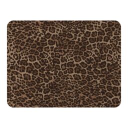 Benjamin Tate Design Leopard Print Blanket in Natural - Size: 120 cm x 150 cm - thumbnail 1