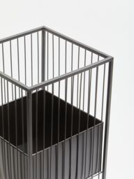Orsina Black Floor Standing Planter, Robust Constructed Large Flower Pot For Garden, Lightweight Flower Pot - thumbnail 5