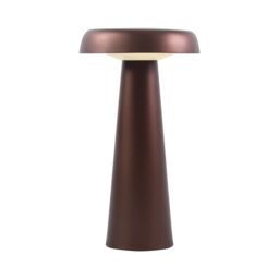 Nordlux Modern Outdoor Table Battery Light Brass Metal Intergrated LED 3-Level Dimming - Battery, IP54 in Brown - thumbnail 2