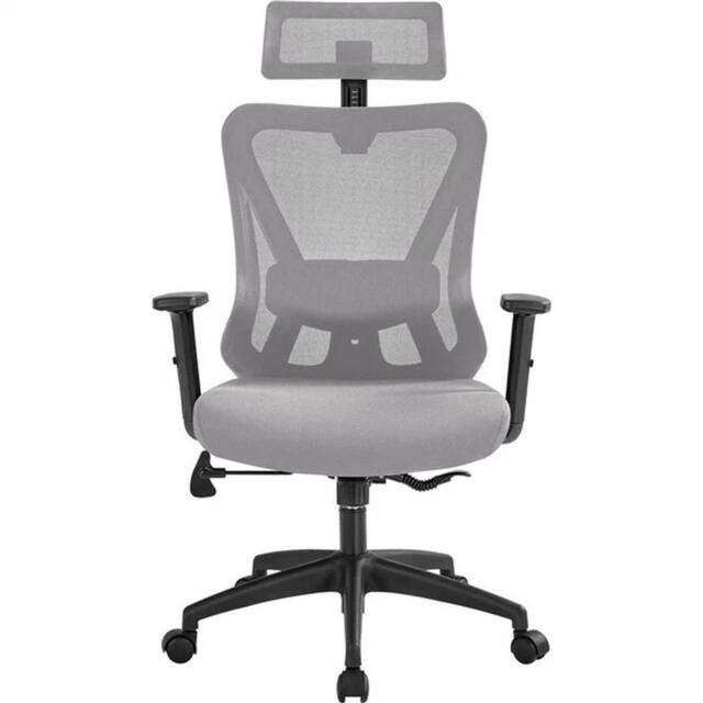 KORVIXA Office Chair Ergonomic Desk Chair in Grey - Size: 0.6m2 - image 1