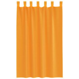 Berkfield Home Voile Curtains with Loops 2 pcs Orange 140x175 cm - thumbnail 4