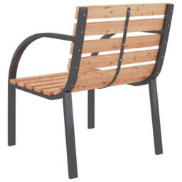 Berkfield Home Garden Chairs 2 pcs Wood in Brown - thumbnail 6
