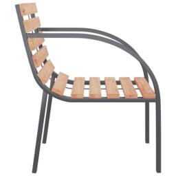 Berkfield Home Garden Chairs 2 pcs Wood in Brown - thumbnail 5