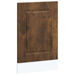 Berkfield Home Dishwasher Panel¬†Kalmar¬†Smoked Oak 45x1.5x67 cm Engineered Wood in Brown - thumbnail 2