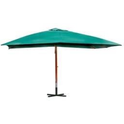 Berkfield Home Beautiful Floating Parasol Melia 300 x 400 cm Green - thumbnail 3