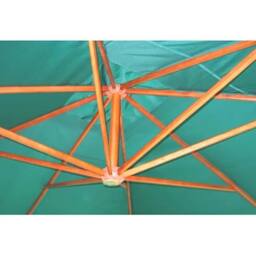 Berkfield Home Beautiful Floating Parasol Melia 300 x 400 cm Green - thumbnail 4