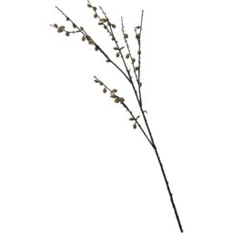 Bloom Artificial Single Mini Pinecone Spray Stem - Faux Fake Silk Flower Indoor Home Floral Decoration - L50cm in Brown - thumbnail 1