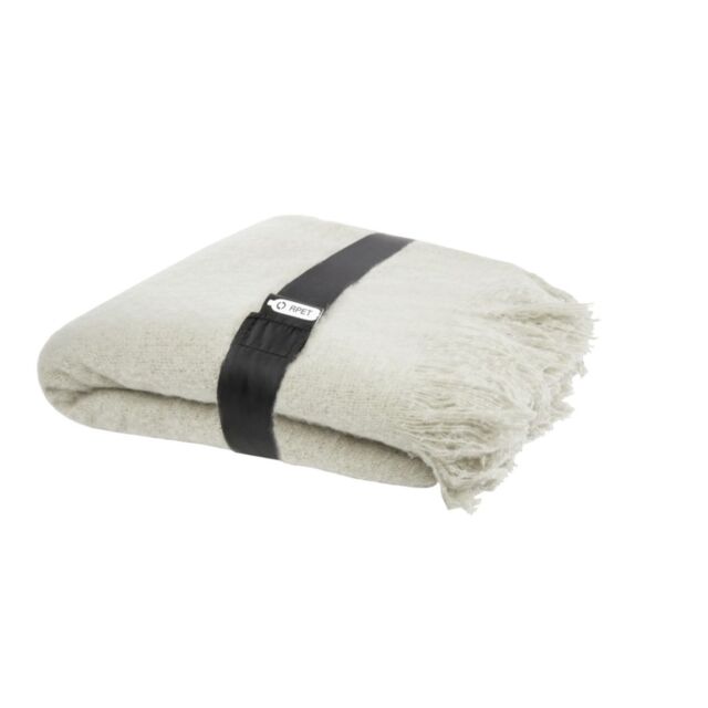 Seasons Faux Mohair Blanket in Light Grey - image 1