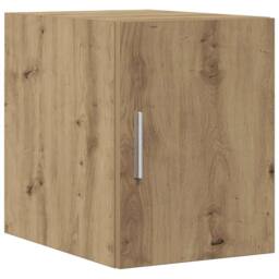 Berkfield Home Slim Storage Cabinet Artisan Oak 30x42.5x225 cm Engineered Wood in Brown - thumbnail 5