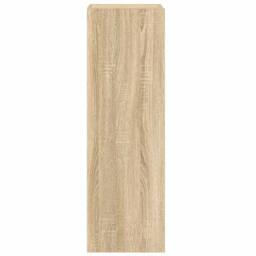Berkfield Home Sturdy 5 Piece TV Cabinet Set Sonoma Oak Engineered Wood in Light Oak - thumbnail 7