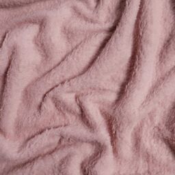 OHS Large Teddy Fleece Throw Blanket in Light Pink - Size: 150 cm x 200 cm - thumbnail 4