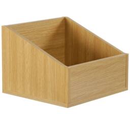 "SPETLEK Modern Vinyl Record Storage Box LP Holder 12"" Records in Natural - Size: Large" - thumbnail 1