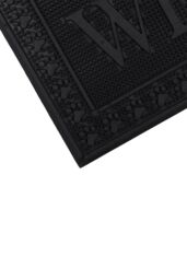 JVL Fauna Lovers Scraper Rubber Pin Doormat 40x70cm in Black - Size: 40 cm x 70 cm - thumbnail 4