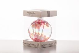 Sienna Glass Attraction Orb Friendship in Baby Pink