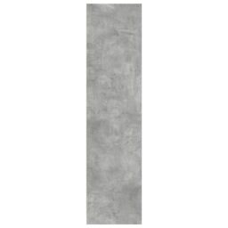 Berkfield Home Wardrobe Concrete Grey 30x50x200 cm Engineered Wood - Size: 30 x 50 x 200 cm - thumbnail 5