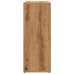 Berkfield Home Sideboard Artisan Oak 91x29.5x75 cm Engineered Wood in Brown - thumbnail 5