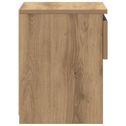 Berkfield Home Elegant Bedside Cabinets 2 pcs Artisan Oak 40x30x39 cm Engineered Wood in Brown - Size: 40 x 30 x 39 cm - thumbnail 5