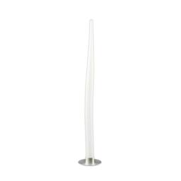 Netlighting Estalacta Floor Lamp GU10 Small Indoor Outdoor IP44 Silver Opal White - thumbnail 1