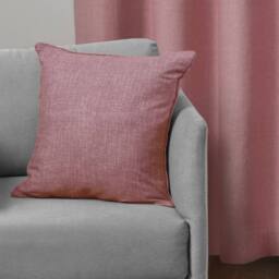 Smart Living Textured Print Eyelet Lined Curtains for Bedroom & Living - 2 Panels in Pink - Size: 167 cm width x 137 cm drop - thumbnail 6