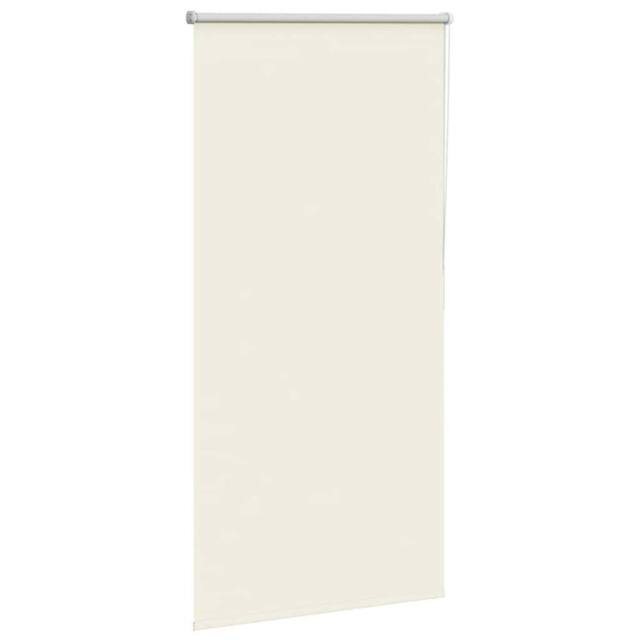 Berkfield Home Roller Blind Blackout Coffee 160x150 cm Fabric Width 156.6 cm Pol… in Off-White - image 1