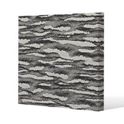 Benjamin Tate Design Grunged Stripes (Canvas Print) / 90 x 90 x 4cm in Natural - Size: 90 x 90 x 4 cm - thumbnail 1