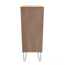 Ready Assembled 2 U Fuji 5 Drawer Chest (Ready Assembled) in Natural - thumbnail 2