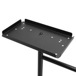 EONLION Toilet Paper Holder Free Standing Toilet Paper Stand in Black - thumbnail 3